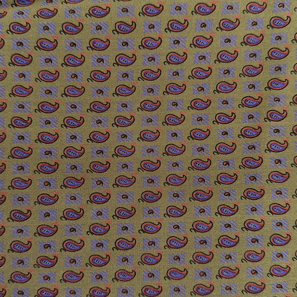 Gucci 100% Silk Plaid & Paisley Scarf - Picture 5 of 10